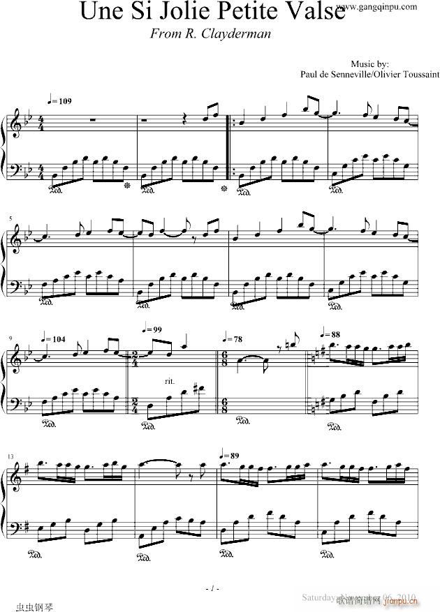 Une Si Jolie Petite Valse(����V)1