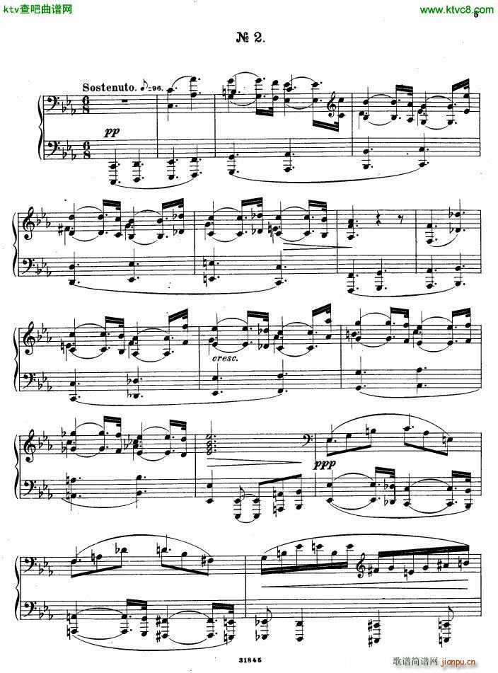 Gliere 25 Preludes op30 Book1(����V)3