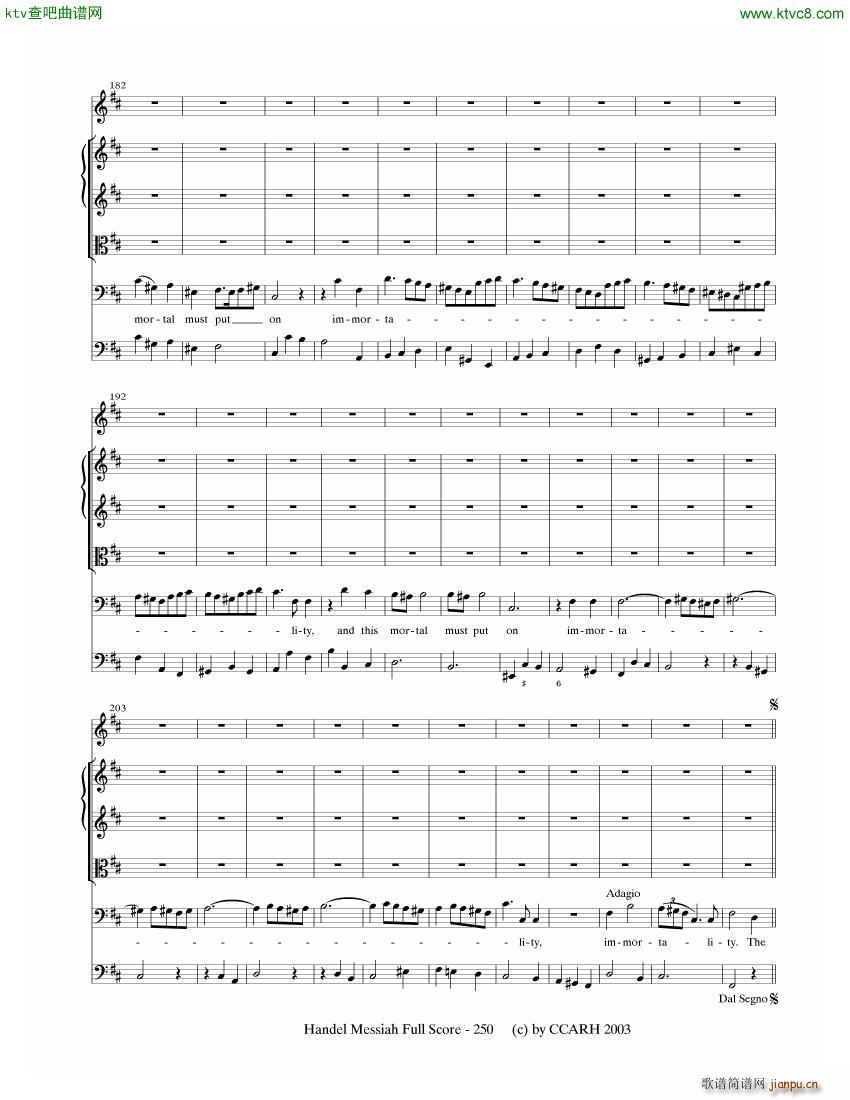 G F Handel Messiah Open Score ��(����V)9