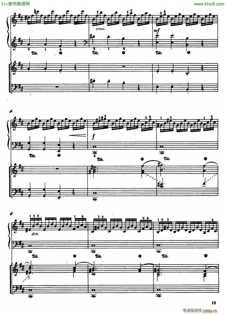 Haydn Piano Concerto in D Major 2pf(����V)11