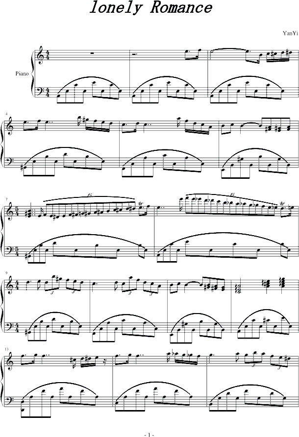 LonelyRomance(����V)1