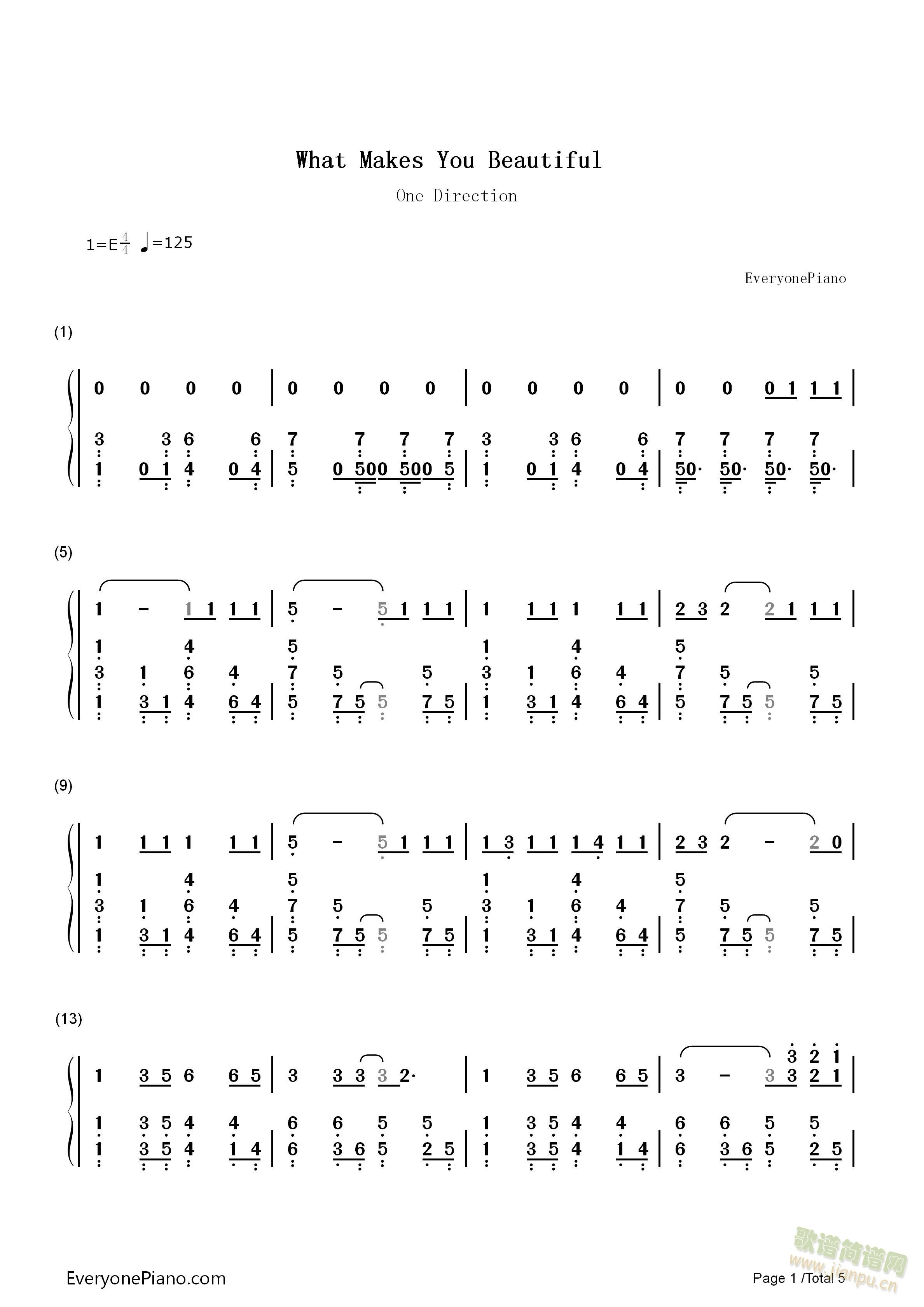 What Makes You Beautiful(ʮ�ּ�����)1